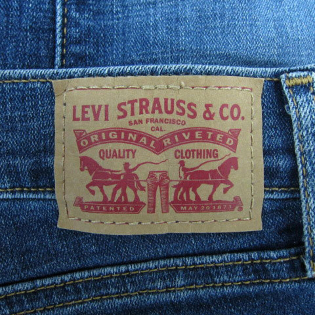 Levi's(リーバイス)のリーバイス 711 デニムパンツ ジーンズ スキニーパンツ W26 L30 青 レディースのパンツ(デニム/ジーンズ)の商品写真