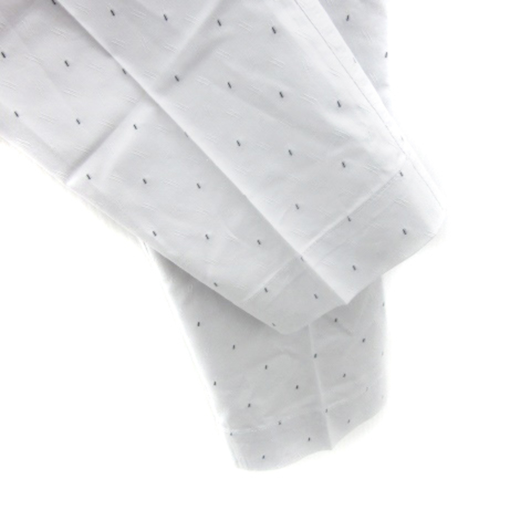ミッシェルクランオム テーパードパンツ アンクル丈 総柄 刺繍 44 グレー メンズのパンツ(スラックス)の商品写真