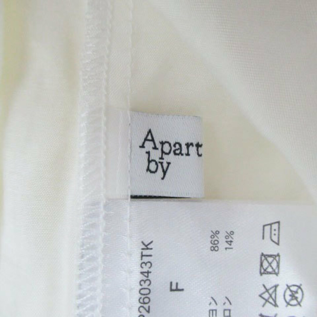 apart by lowrys(アパートバイローリーズ)のアパートバイローリーズ カジュアルシャツ ロング バンドカラー F オフホワイト レディースのトップス(シャツ/ブラウス(長袖/七分))の商品写真