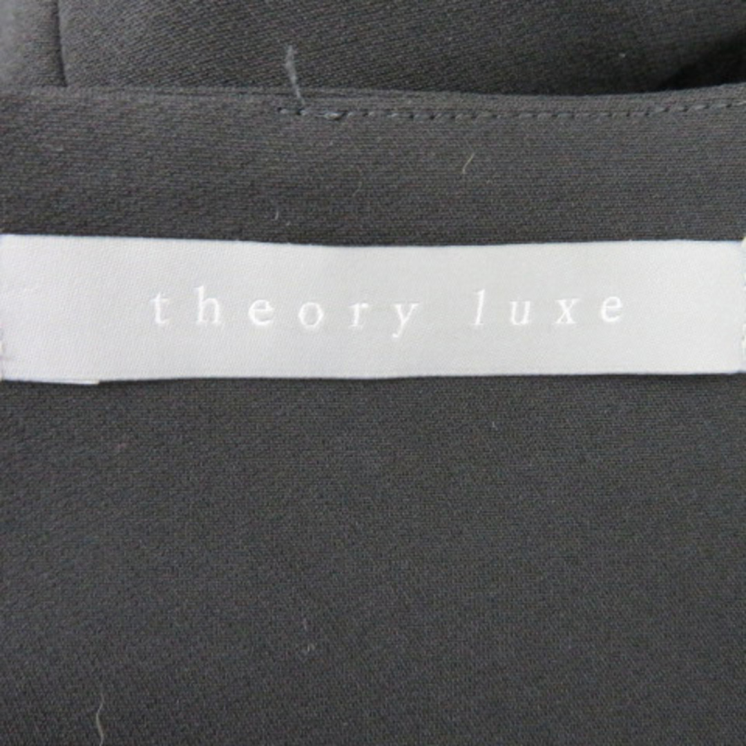 Theory luxe(セオリーリュクス)のセオリーリュクス ブラウス カットソー ノースリーブ スクエアネック 無地 38 レディースのトップス(シャツ/ブラウス(半袖/袖なし))の商品写真