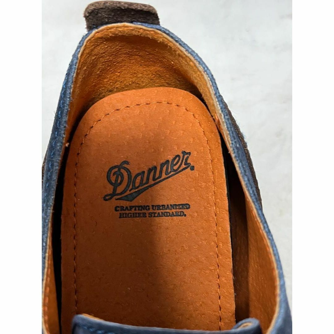 Danner(ダナー)の美品展示品 ポルトガル製 Danner 43 スエードシューズ レザー ネイビー メンズの靴/シューズ(ブーツ)の商品写真