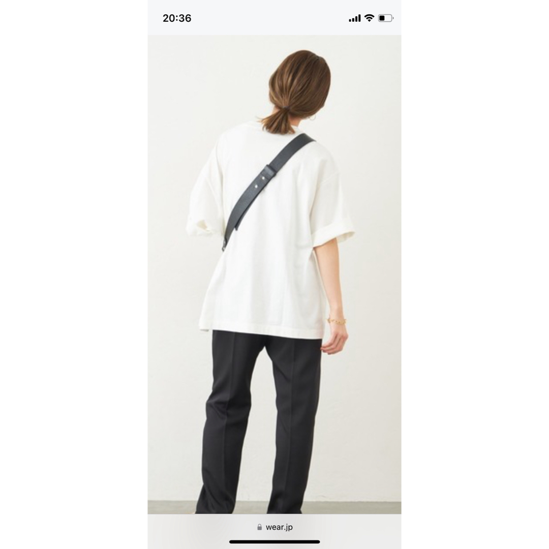 FRAMeWORK(フレームワーク)のFRAMeWORK HelloビッグTシャツ メンズのトップス(Tシャツ/カットソー(半袖/袖なし))の商品写真