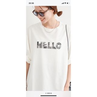 フレームワーク(FRAMeWORK)のFRAMeWORK HelloビッグTシャツ(Tシャツ/カットソー(半袖/袖なし))