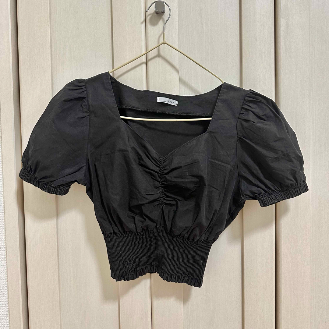 ブラックウエストシャーリングトップス メンズのトップス(Tシャツ/カットソー(半袖/袖なし))の商品写真