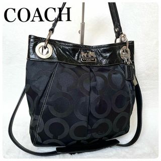 コーチ(COACH)の美品✨COACH コーチ マディソン オプアート 2way ショルダーバッグ(ショルダーバッグ)