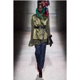 ドリスヴァンノッテン(DRIES VAN NOTEN)の20AW DRIES VAN NOTEN シアー チェック シャツ(シャツ/ブラウス(長袖/七分))