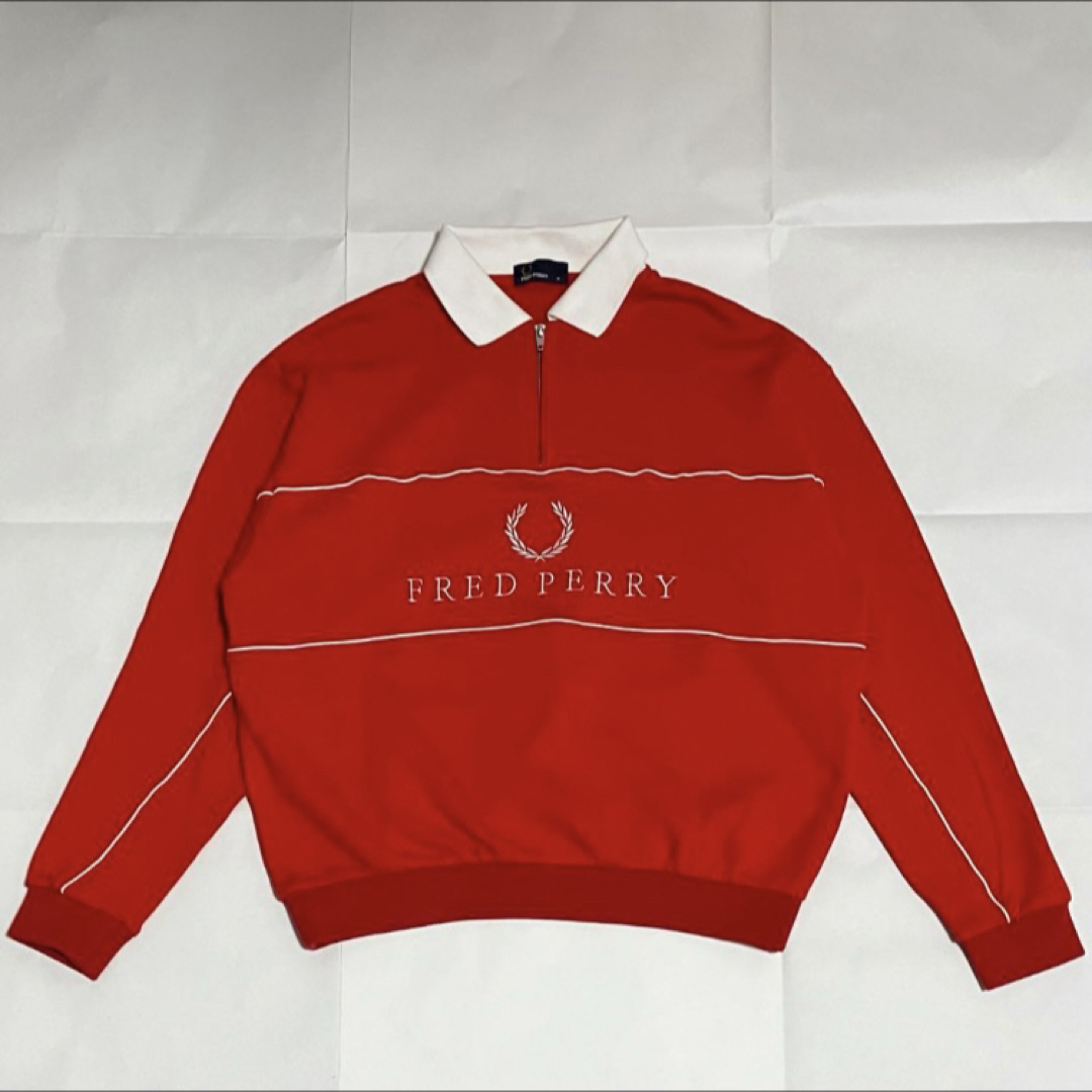 FRED PERRY(フレッドペリー)の【希少】FRED PERRY×AMERICAN RAGCIE　コラボスウェット メンズのトップス(スウェット)の商品写真