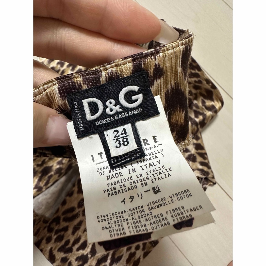 DOLCE&GABBANA(ドルチェアンドガッバーナ)の♢ドルチェ&ガッバーナ ヒョウ柄　タイトスカート ひざ丈スリット ドルガバ レディースのスカート(ひざ丈スカート)の商品写真