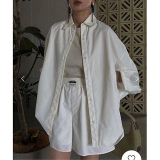 アメリヴィンテージ(Ameri VINTAGE)のAMERI/DOUBLE TAG SHIRT SET UP(ショートパンツ)