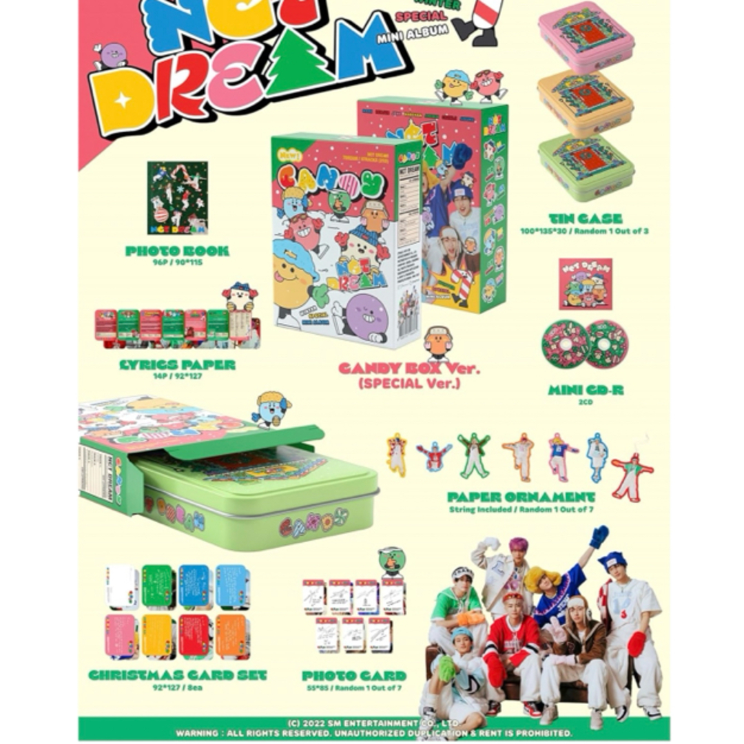 Special Mini Album Candy Box NCT DREAM エンタメ/ホビーのタレントグッズ(アイドルグッズ)の商品写真