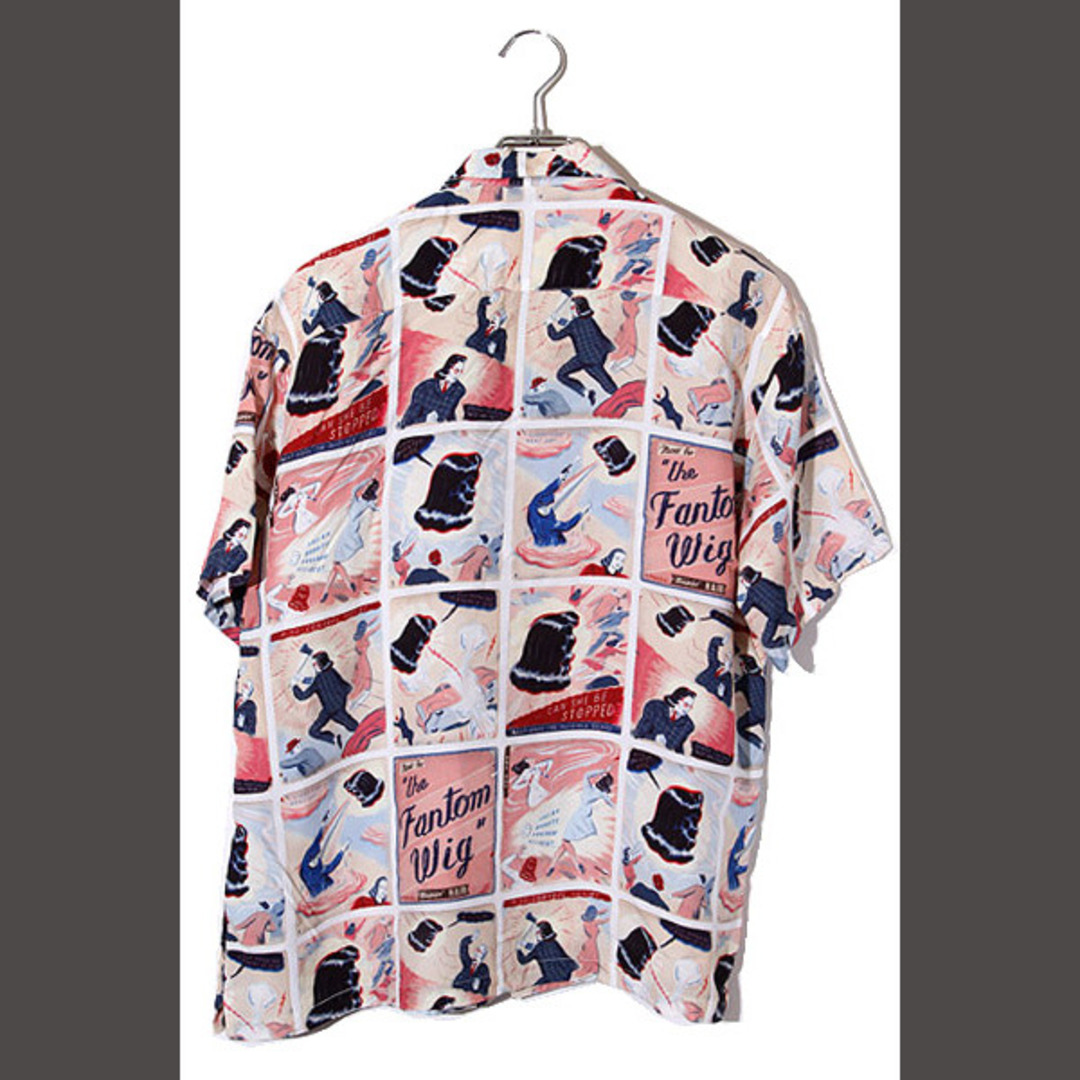 サノバチーズ Fantom Wig Shirt 総柄 半袖アロハシャツ M メンズのトップス(シャツ)の商品写真