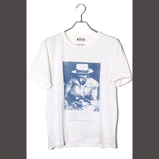 ワコマリア(WACKO MARIA)のワコマリア Pヴァイン レコード プリント 半袖Tシャツ M ホワイト(Tシャツ/カットソー(半袖/袖なし))