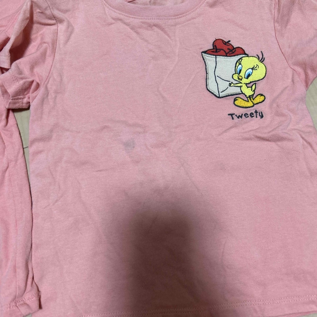 UNIQLO(ユニクロ)のTシャツ キッズ/ベビー/マタニティのキッズ服女の子用(90cm~)(Tシャツ/カットソー)の商品写真