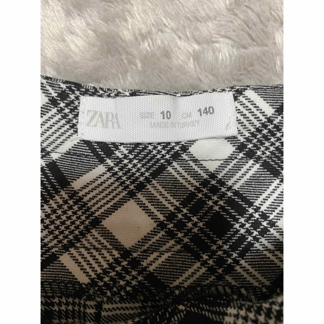 ZARA KIDS(ザラキッズ)のZARAkids 140cm チェックスカート キッズ/ベビー/マタニティのキッズ服女の子用(90cm~)(スカート)の商品写真