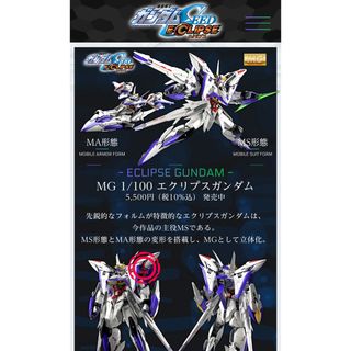 バンダイ(BANDAI)のMGガンダムプラモデル(プラモデル)