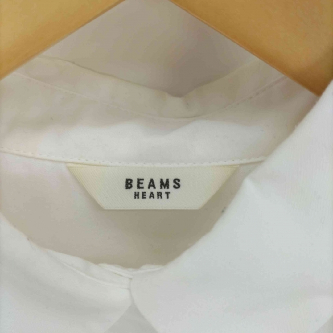 BEAMS(ビームス)のBEAMS HEART(ビームスハート) 裾プリーツ  キリカエ L/Sシャツ レディースのトップス(シャツ/ブラウス(長袖/七分))の商品写真