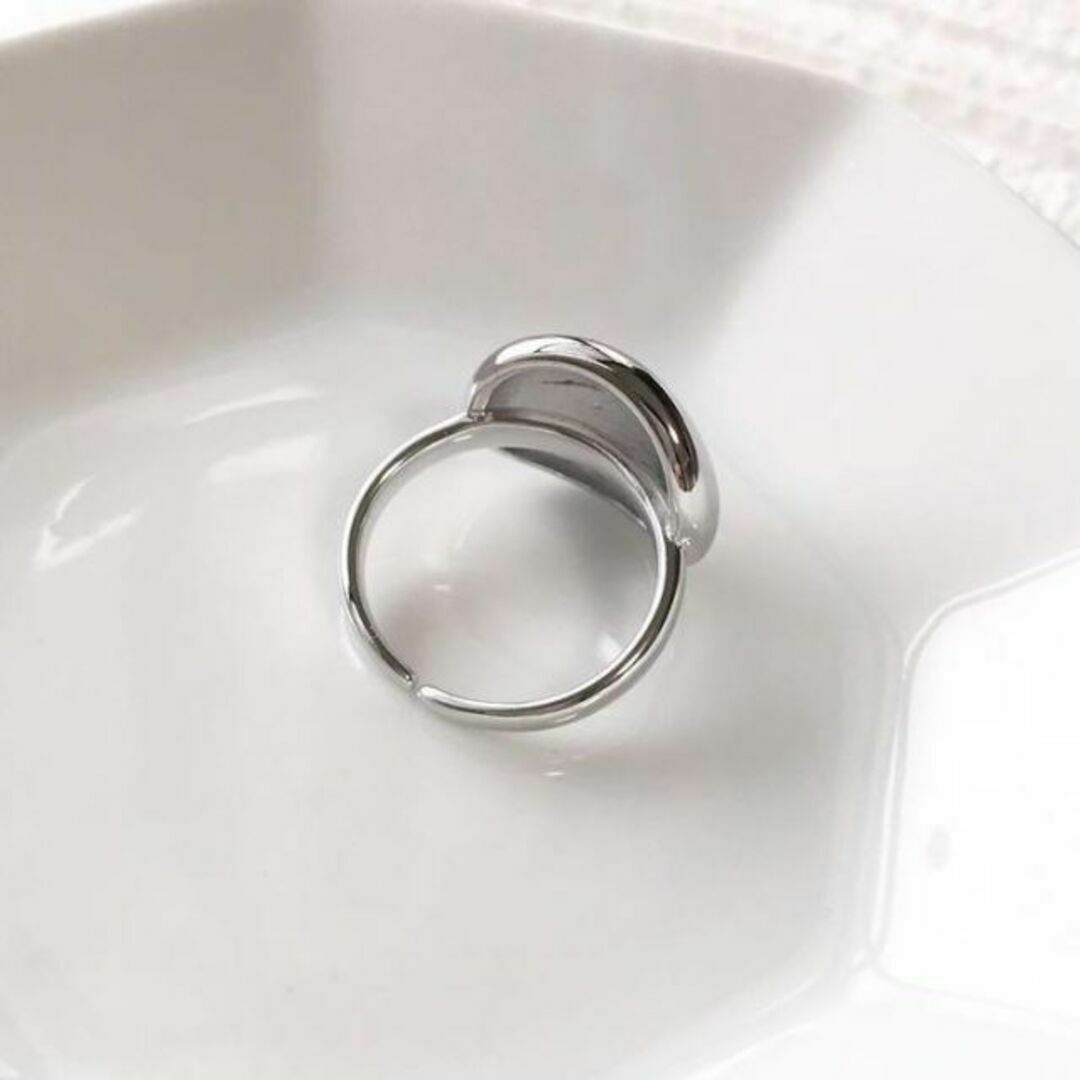 plate シルバー ring レディースのアクセサリー(リング(指輪))の商品写真