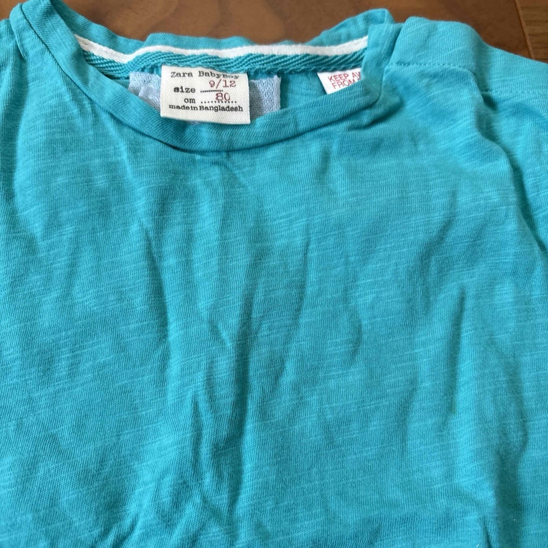 ZARA(ザラ)のZARA baby boy Tシャツ　2枚セット キッズ/ベビー/マタニティのベビー服(~85cm)(Ｔシャツ)の商品写真