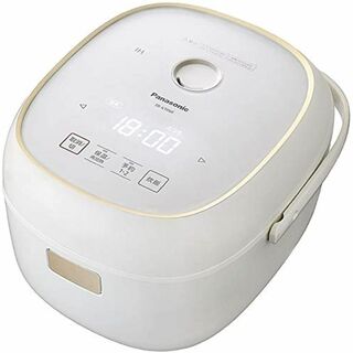 【色: ホワイト】パナソニック 炊飯器 3.5合 一人暮らし IH フラット天面(その他)