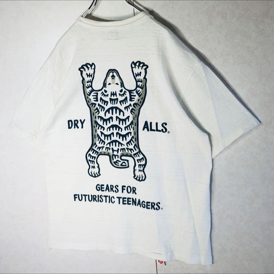 HUMAN MADE(ヒューマンメイド)の【美品】ヒューマンメイド シロクマTシャツ デカロゴ XLサイズ ゆるだぼ メンズのトップス(Tシャツ/カットソー(半袖/袖なし))の商品写真