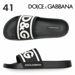 DOLCE&GABBANA - 新品 Dolce & Gabbana ビーチスライドサンダル ラバー DGロゴ