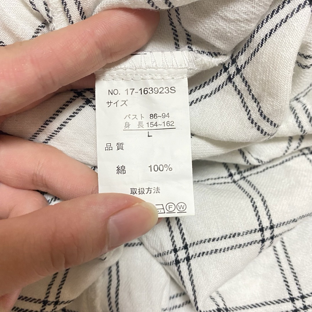 チェックシャツ　シャツ レディースのトップス(シャツ/ブラウス(長袖/七分))の商品写真