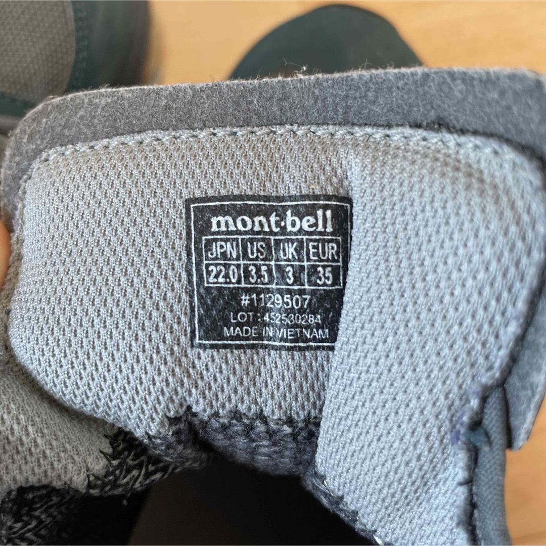 mont bell(モンベル)のmont-bell ラップランドブーツ Kid's 　22センチ キッズ/ベビー/マタニティのキッズ靴/シューズ(15cm~)(アウトドアシューズ)の商品写真