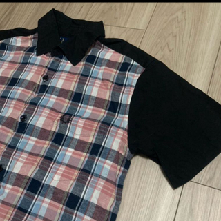 フレッドペリー(FRED PERRY)のフレッドペリーチェック×ブラックポケシャツ(シャツ/ブラウス(半袖/袖なし))