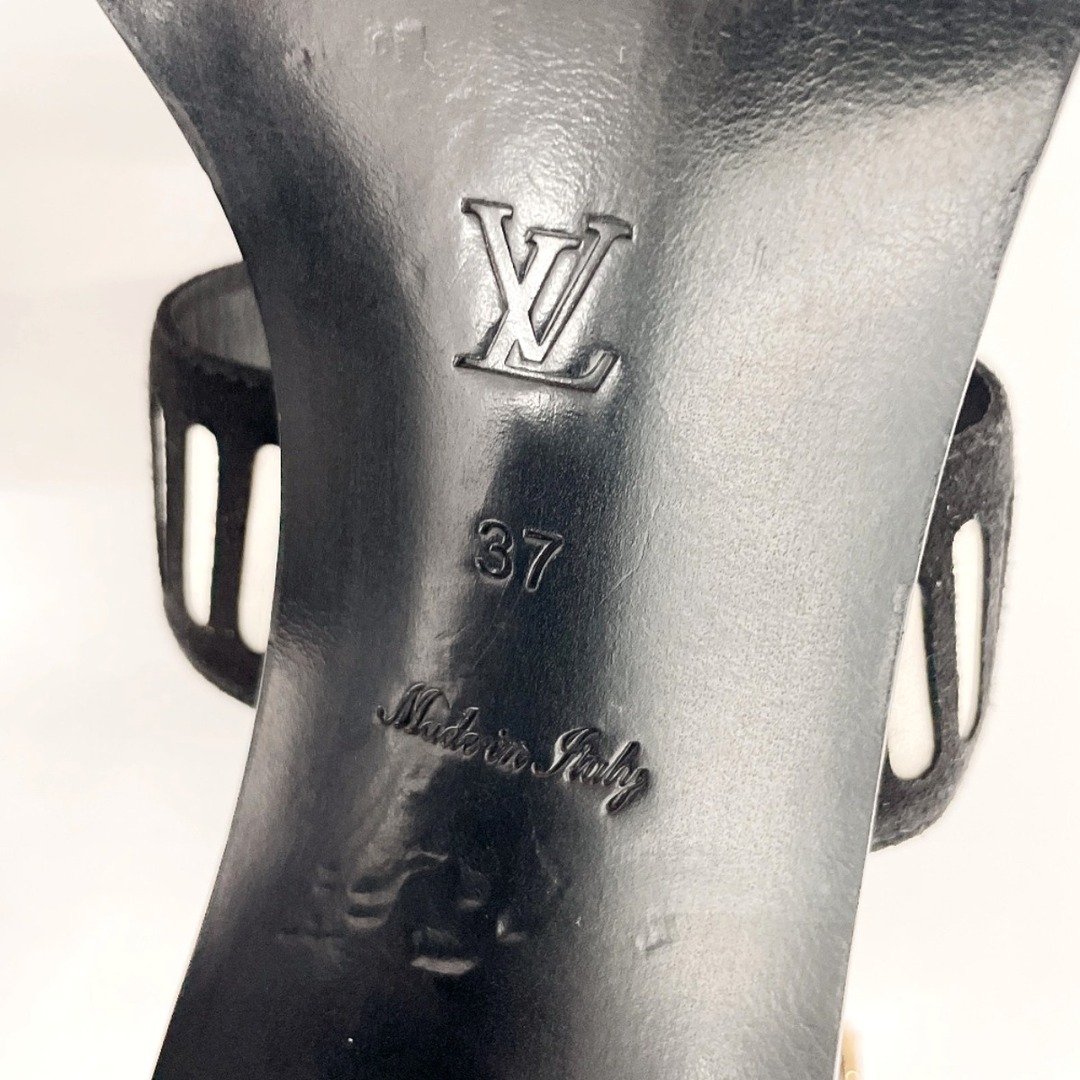 LOUIS VUITTON(ルイヴィトン)のルイヴィトン サンダル ラクマ店   ブラック レディースの靴/シューズ(サンダル)の商品写真