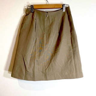 ロペ(ROPE’)のスカート  ROPE  ベージュ  日本製 ポケット付き(ミニスカート)