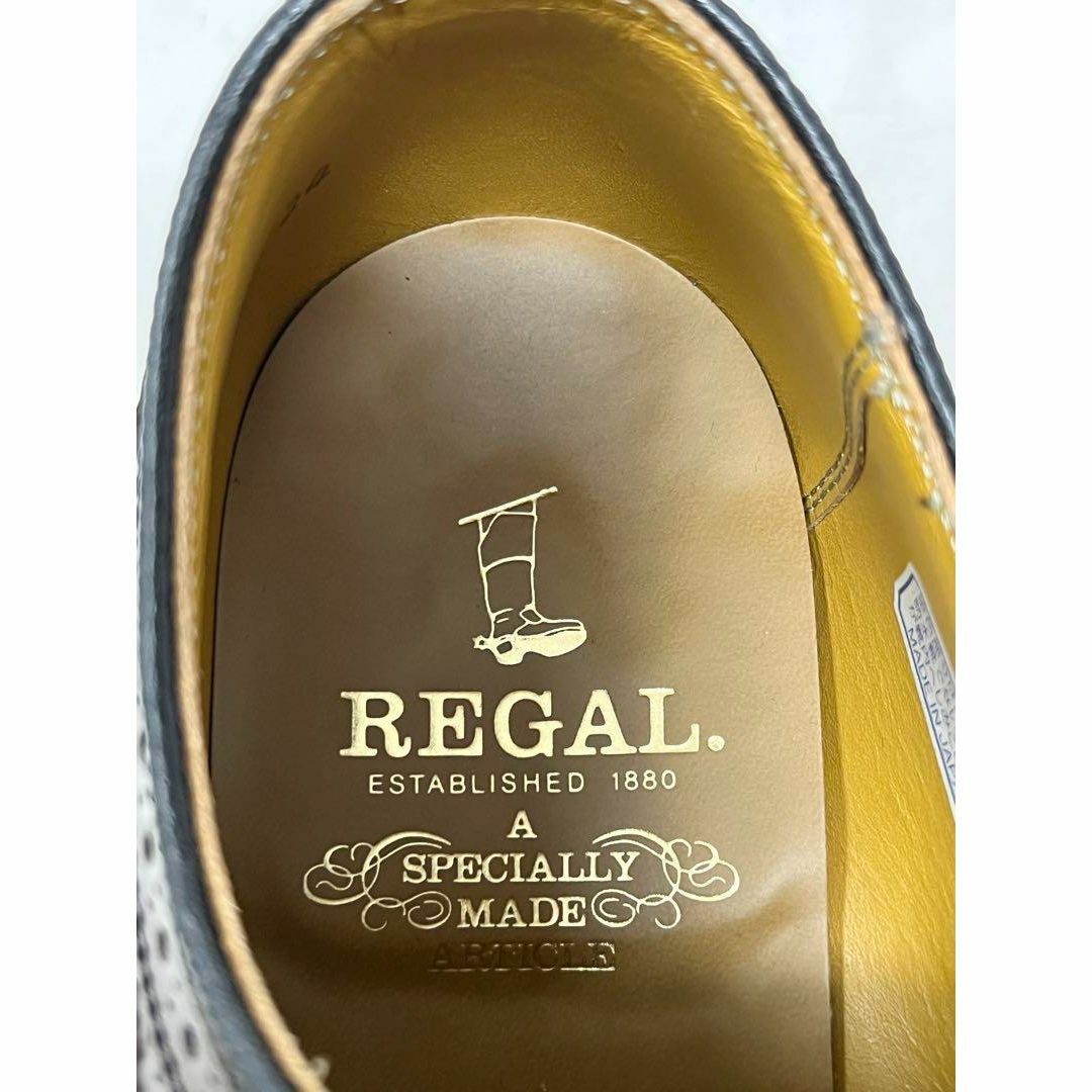 REGAL(リーガル)の美品 REGAL SPECIALLY MADE 24EE レザーシューズ メンズの靴/シューズ(ドレス/ビジネス)の商品写真