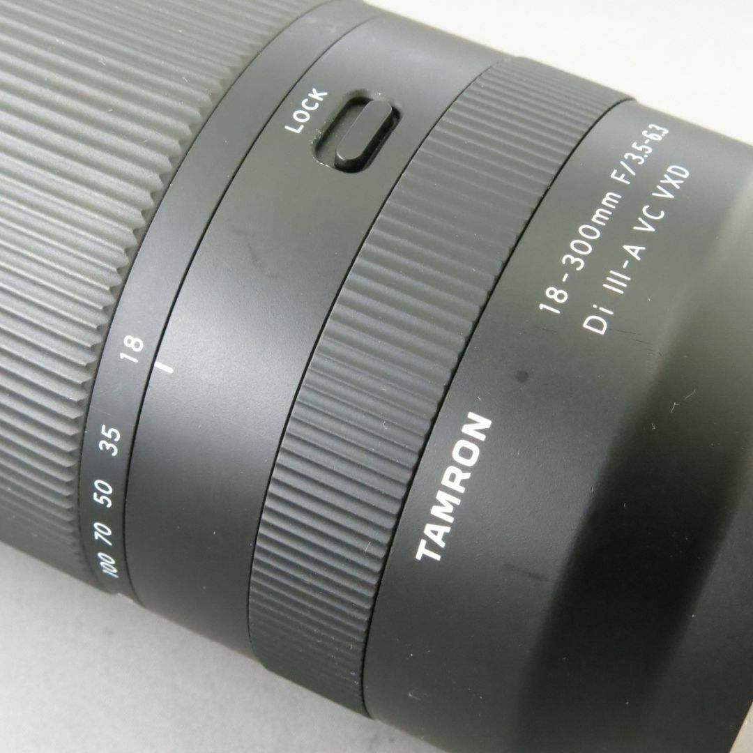 TAMRON(タムロン)のタムロン　ソニーE用18-300mmF3.5-6.3DiIII-A VC VXD スマホ/家電/カメラのカメラ(レンズ(ズーム))の商品写真