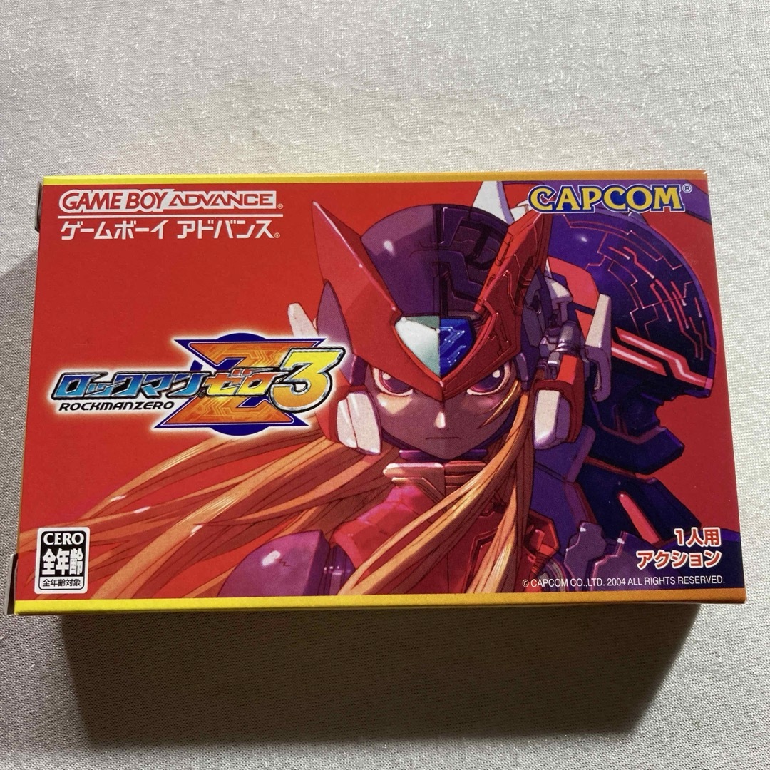 【新品】ロックマン z ゼロ 3 ゲームボーイアドバンス GBA ソフト エンタメ/ホビーのゲームソフト/ゲーム機本体(携帯用ゲームソフト)の商品写真