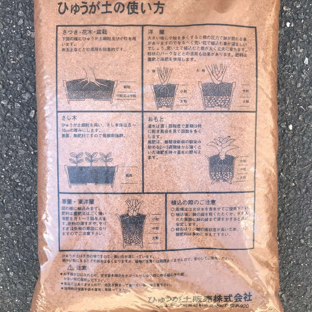 ひゅうが土 細粒 2L 日向土 コーデックス 多肉植物 サボテン 園芸用土 ハンドメイドのフラワー/ガーデン(その他)の商品写真