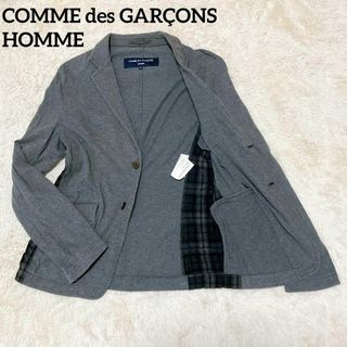 コムデギャルソンオム(COMME des GARCONS HOMME)の【高級希少】コムデギャルソンオム アンコンジャケット 切り返しチェック(テーラードジャケット)