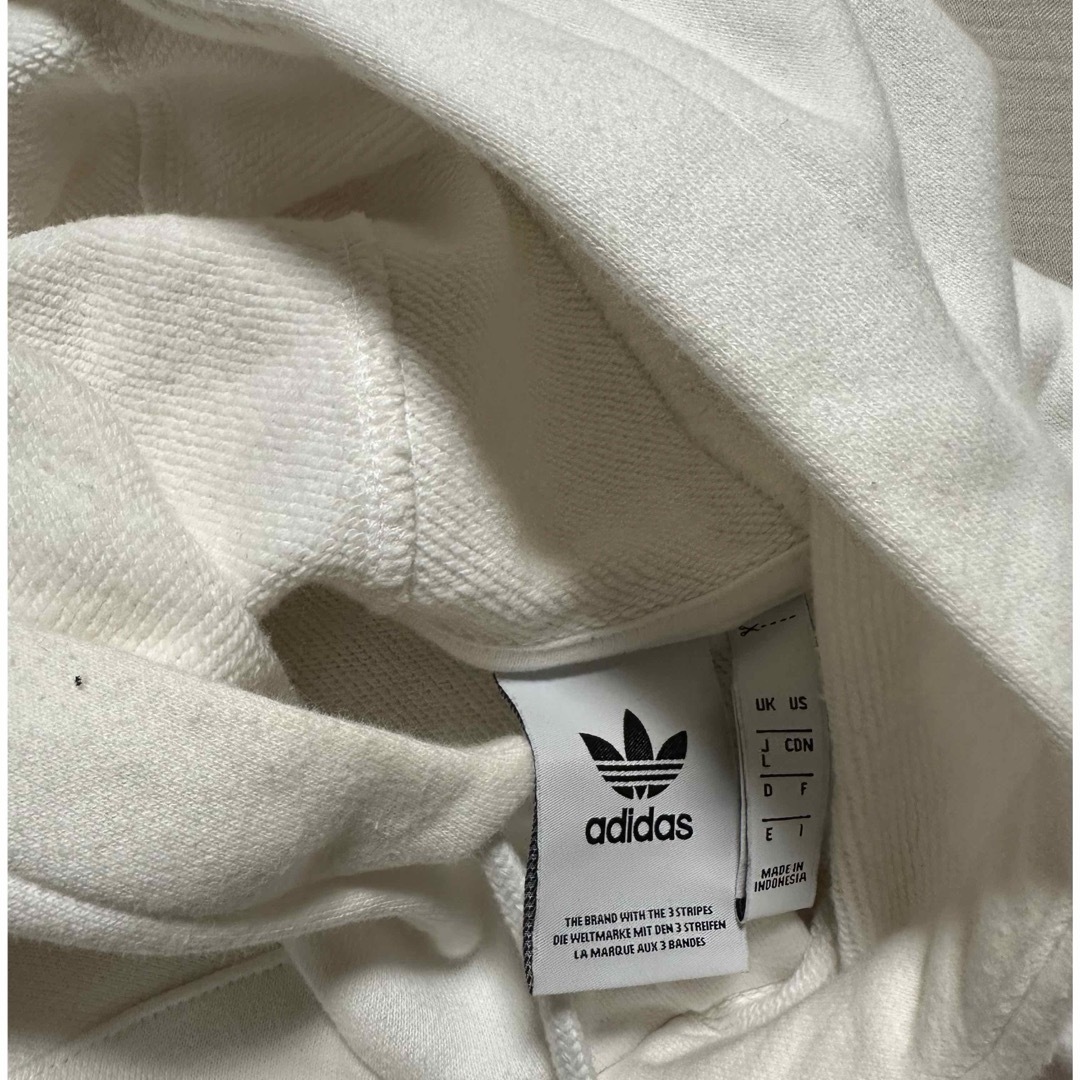 Originals（adidas）(オリジナルス)のAdidas original フーディー　パーカー 白 メンズのトップス(パーカー)の商品写真