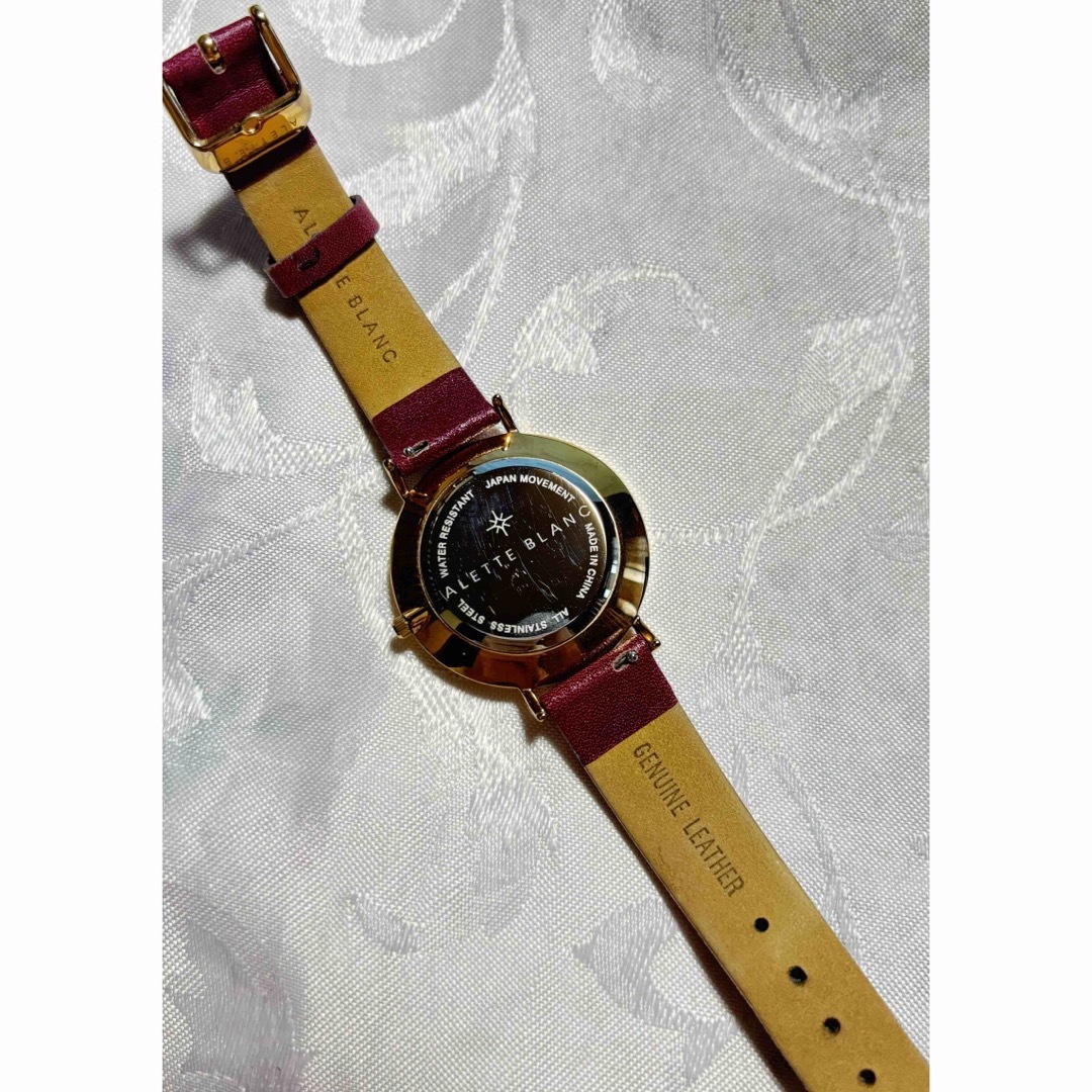 ALETTE BLANC(アレットブラン)のALETTE BLANC アレットブラン Moonflower フィグ　腕時計 レディースのファッション小物(腕時計)の商品写真