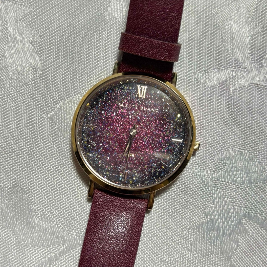 ALETTE BLANC(アレットブラン)のALETTE BLANC アレットブラン Moonflower フィグ　腕時計 レディースのファッション小物(腕時計)の商品写真