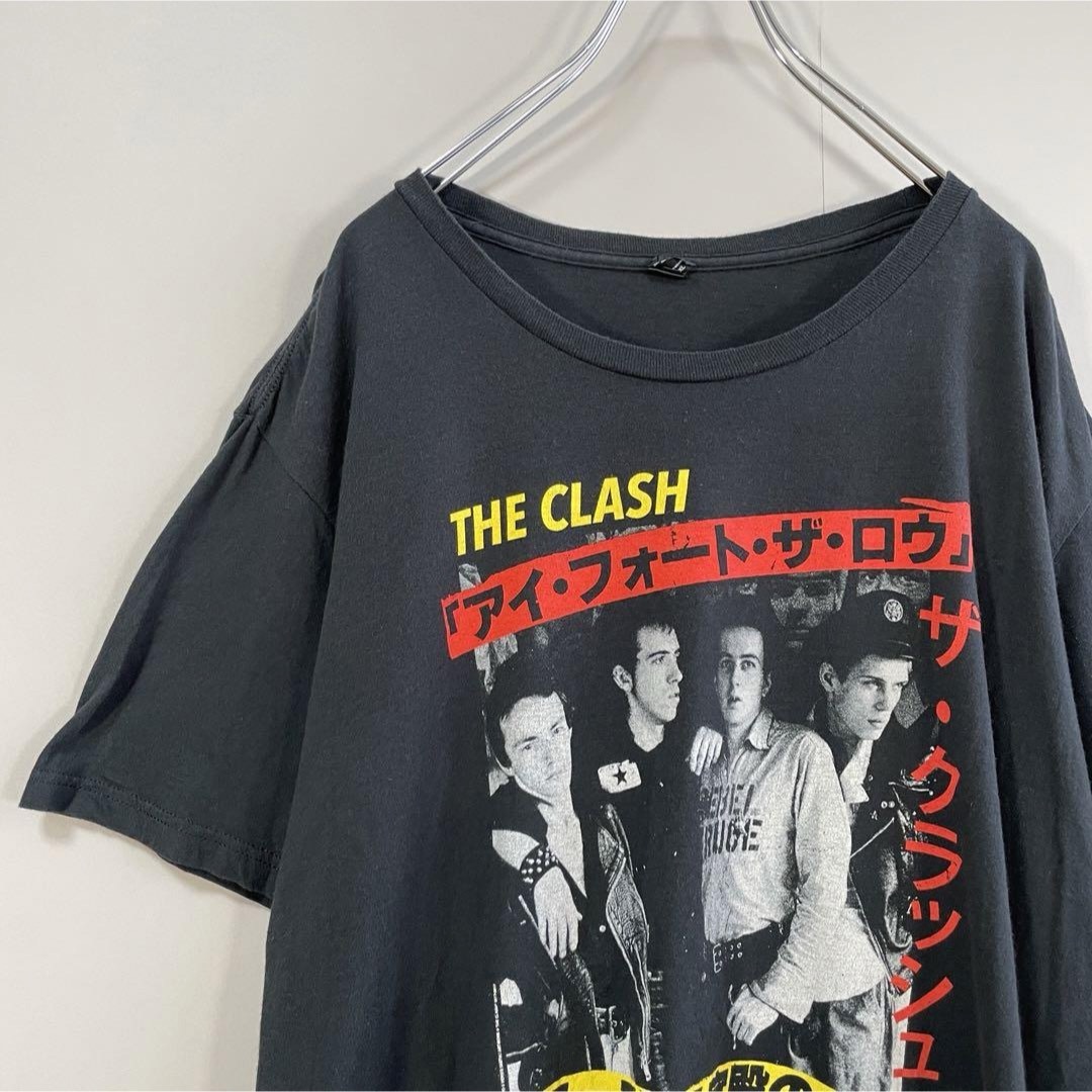 【バンドTシャツ】THE CLASH アイ・フォート・ザ・ロウ古着パンク2XL メンズのトップス(Tシャツ/カットソー(半袖/袖なし))の商品写真