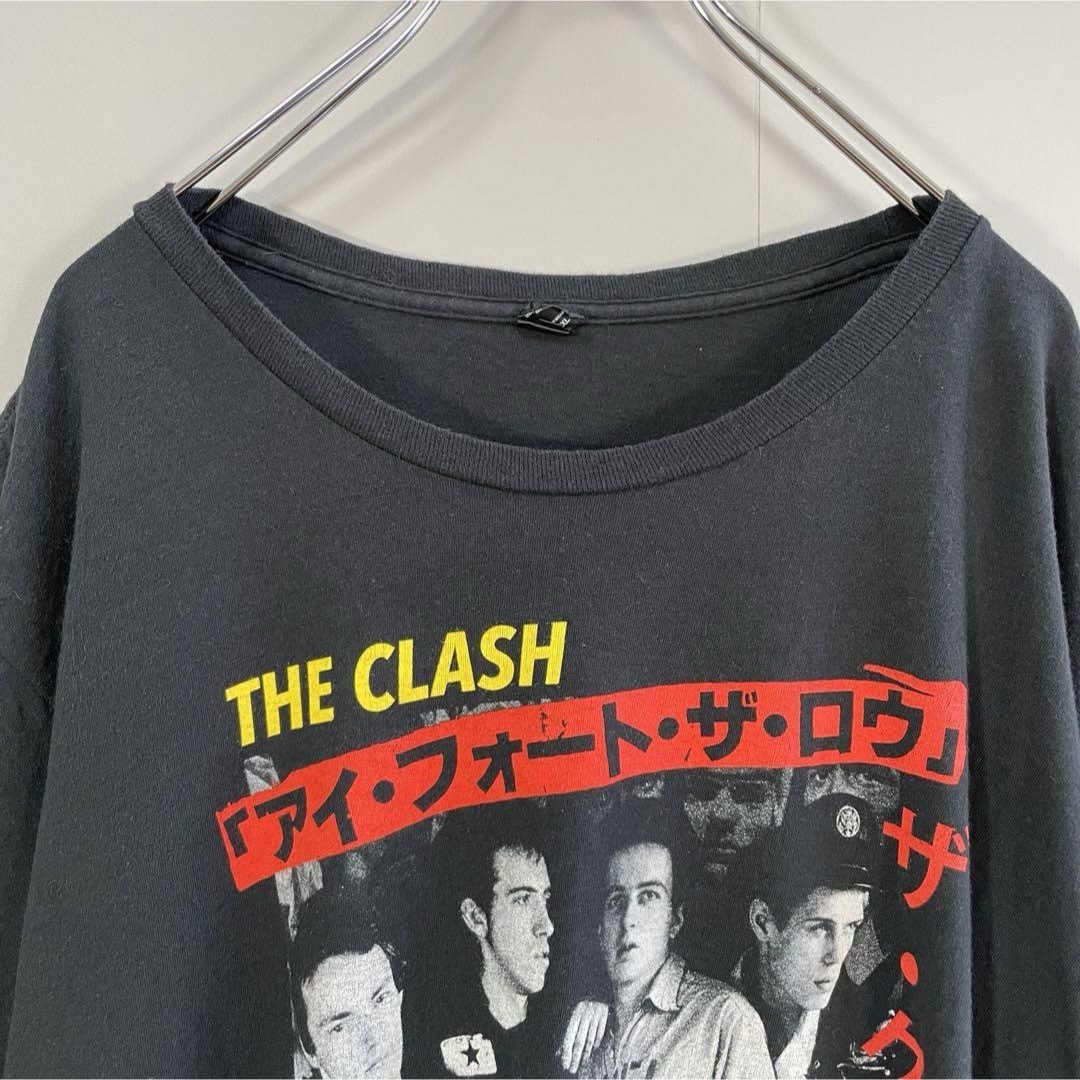 【バンドTシャツ】THE CLASH アイ・フォート・ザ・ロウ古着パンク2XL メンズのトップス(Tシャツ/カットソー(半袖/袖なし))の商品写真