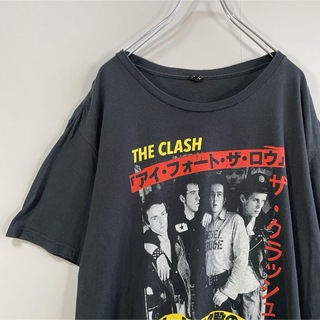 【バンドTシャツ】THE CLASH アイ・フォート・ザ・ロウ古着パンク2XL(Tシャツ/カットソー(半袖/袖なし))