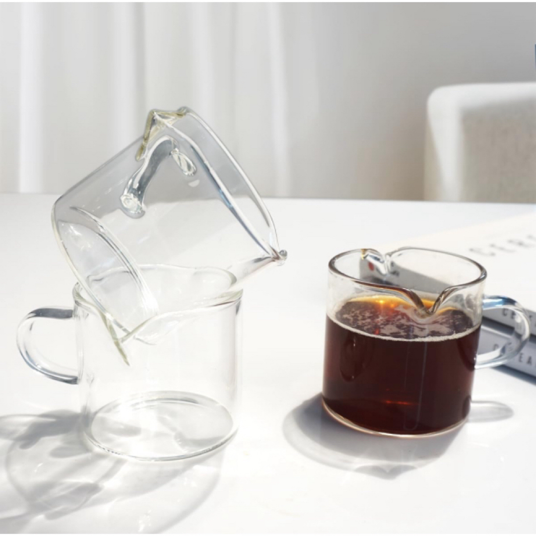 【即購入可】エスプレッソ　ショットグラス　計量カップ　コップ　グラス　ガラス　 インテリア/住まい/日用品のキッチン/食器(グラス/カップ)の商品写真