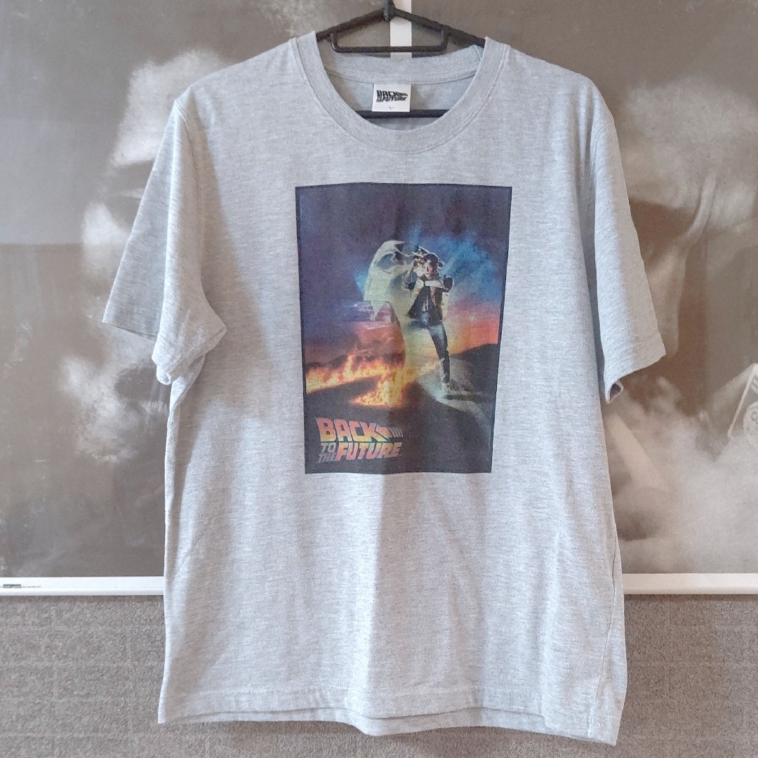 sale!! BACK TO THE FUTURE  ポスタープリントTシャツ レディースのトップス(Tシャツ(半袖/袖なし))の商品写真