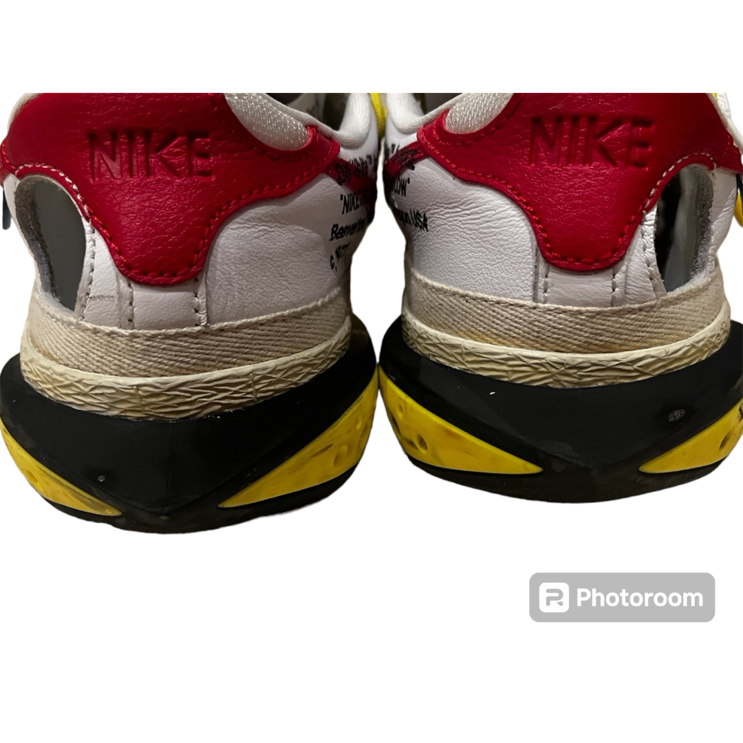 NIKE(ナイキ)のOff-White × Nike Blazer Low オフホワイト × ナイキ メンズの靴/シューズ(スニーカー)の商品写真