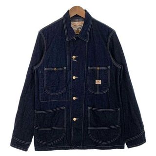 シュガーケーン(Sugar Cane)のSUGAR CANE シュガーケーン デニムカバーオール インディゴ Leeタイプ Size 38 相当(Gジャン/デニムジャケット)