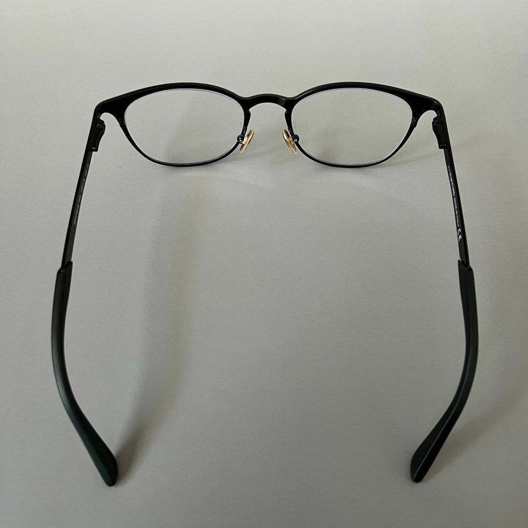 TOM FORD EYEWEAR(トムフォードアイウェア)のメガネ トムフォード ブルーライトカットメガネ ボストン ブラック 黒 金 レディースのファッション小物(サングラス/メガネ)の商品写真