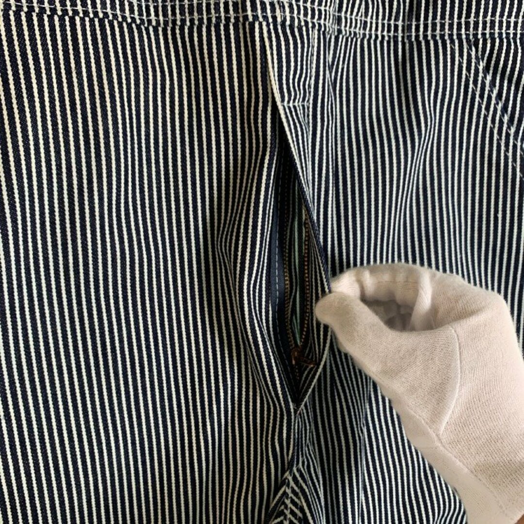 Dickies(ディッキーズ)のDickies ディッキーズ ヒッコリーストライプ オーバーオール Size メンズのパンツ(その他)の商品写真