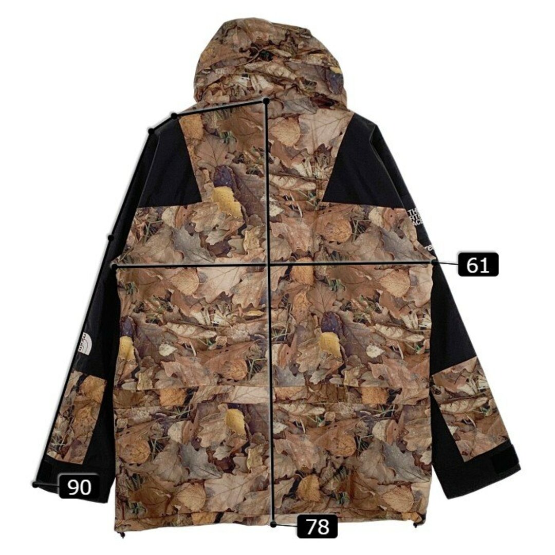 Supreme(シュプリーム)のSUPREME シュプリーム 16AW THE NORTH FACE ノースフェイス Leaves Mountain Light Jacket マウンテンライトジャケット リーブス 並行品 Size L メンズのジャケット/アウター(マウンテンパーカー)の商品写真