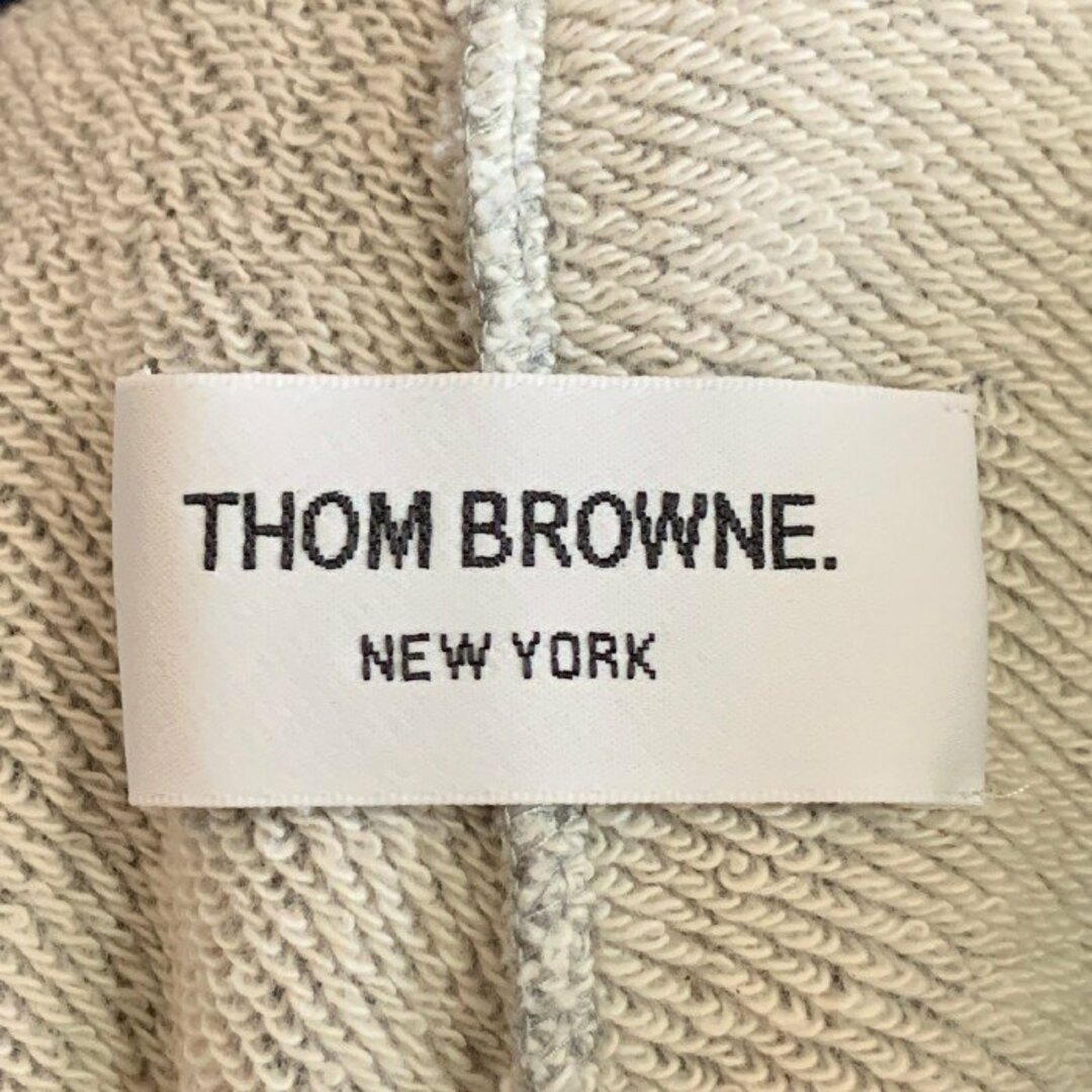 THOM BROWNE(トムブラウン)のTHOM BROWNE トムブラウン リブ スウェットパンツ グレー A0121F3003 Size 1 メンズのパンツ(その他)の商品写真