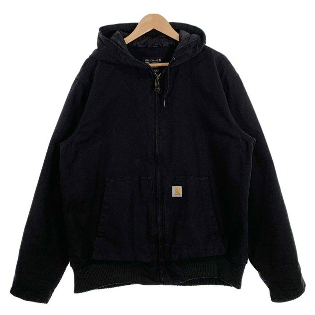 carhartt(カーハート)のCarhartt カーハート Active Jacket アクティブジャケット ダック ブラック J130-M 104050 Size L メンズのジャケット/アウター(その他)の商品写真